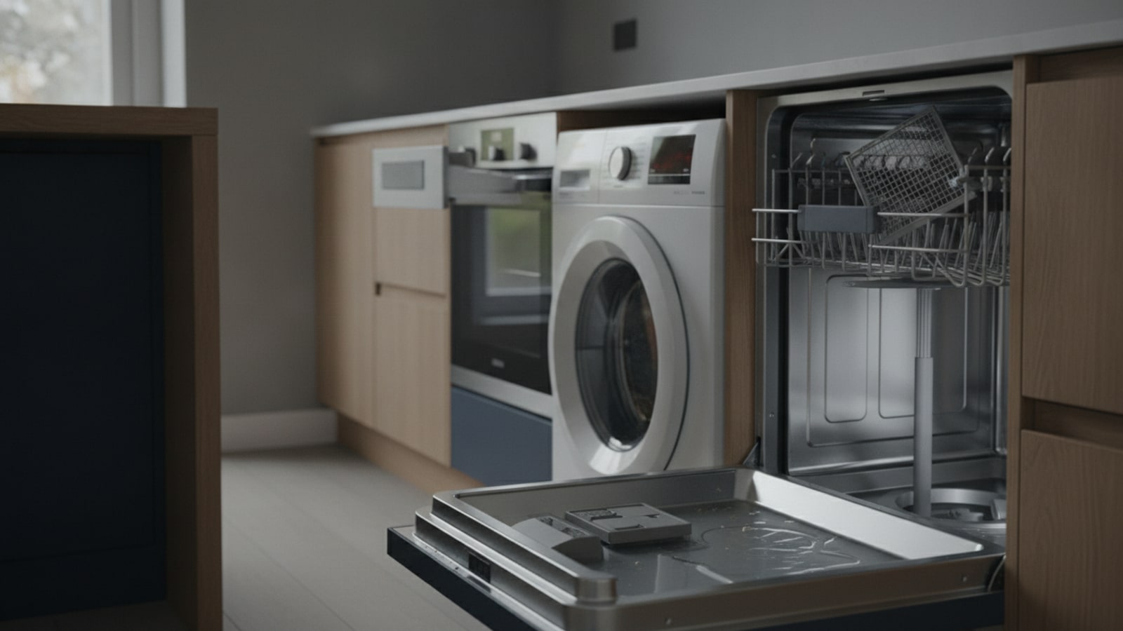 Find out why your dishwasher leaves water in the bottom, what you can safely check yourself, and when the fault needs a professional repair engineer.